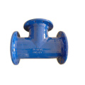 ISO 2531 Ductile Iron All Flange Tee K14 DCI Flange Pipe